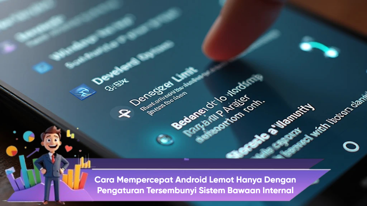 Cara Mempercepat Android Lemot Hanya Dengan Pengaturan Tersembunyi Sistem Bawaan Internal