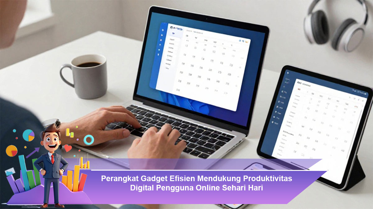 Perangkat-Gadget-Efisien-Mendukung-Produktivitas-Digital-Pengguna-Online-Sehari-Hari