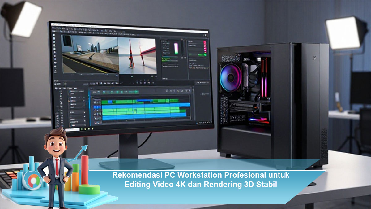 Rekomendasi-PC-Workstation-Profesional-untuk-Editing-Video-4K-dan-Rendering-3D-Stabil