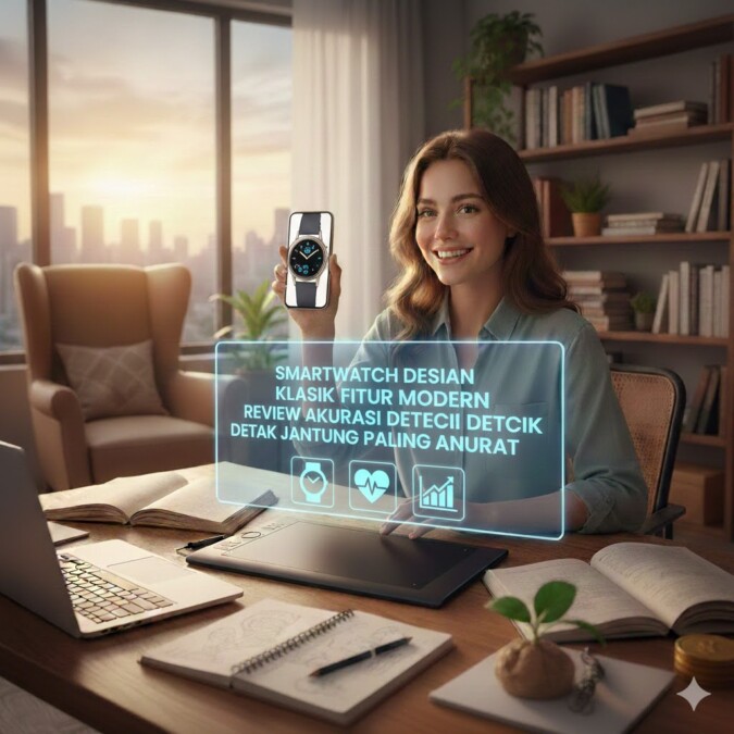 Smartwatch Desain Klasik Fitur Modern Review Akurasi Deteksi Detak Jantung Paling Akurat