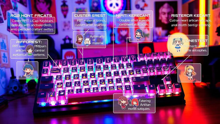 Rekomendasi-Kunci-Ganti-(Keycaps)-Keyboard-Mekanikal-Tema-KartunAnime